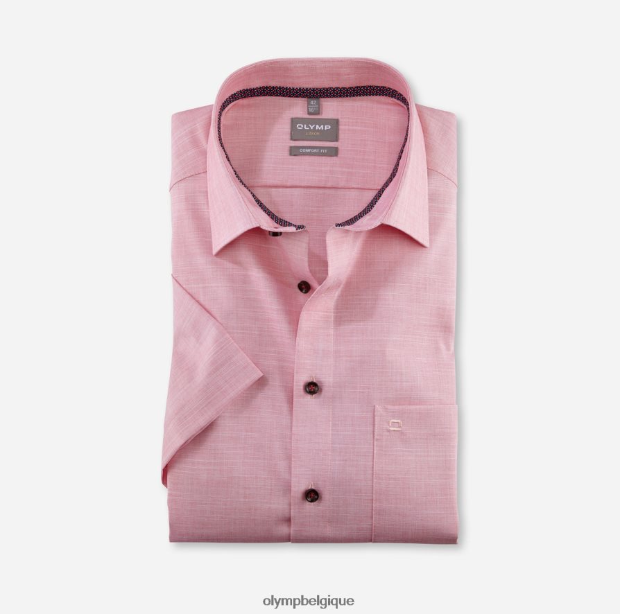 OLYMP FL8P6V1629 vêtements Luxor Comfort Fit, chemise d'affaires, New Kent, rouge OLYMP FL8P6V1629 vêtements Luxor Comfort Fit, chemise d'affaires, New Kent, rouge