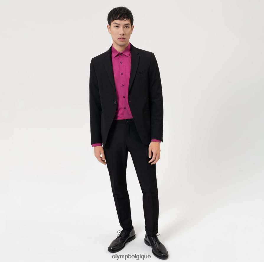 OLYMP FL8P6V505 vêtements niveau cinq 24/7 body fit, chemise business, new york kent, fuchsia