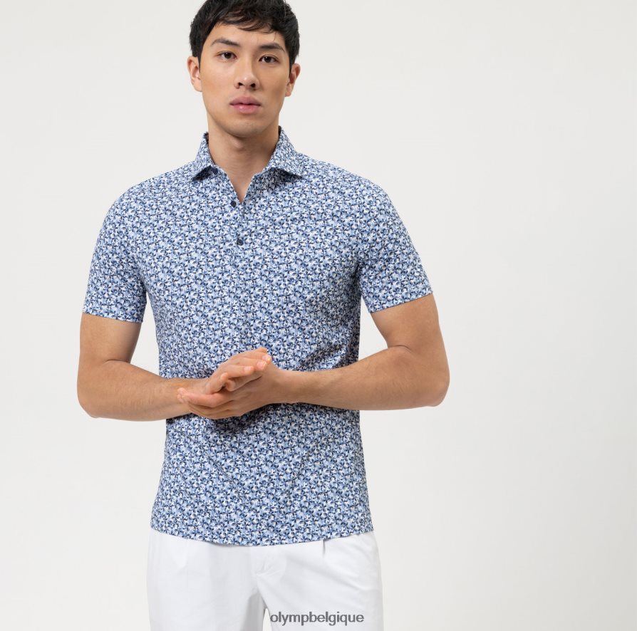 OLYMP FL8P6V739 vêtements niveau cinq 24/7 body fit, chemise business, kent, naturel