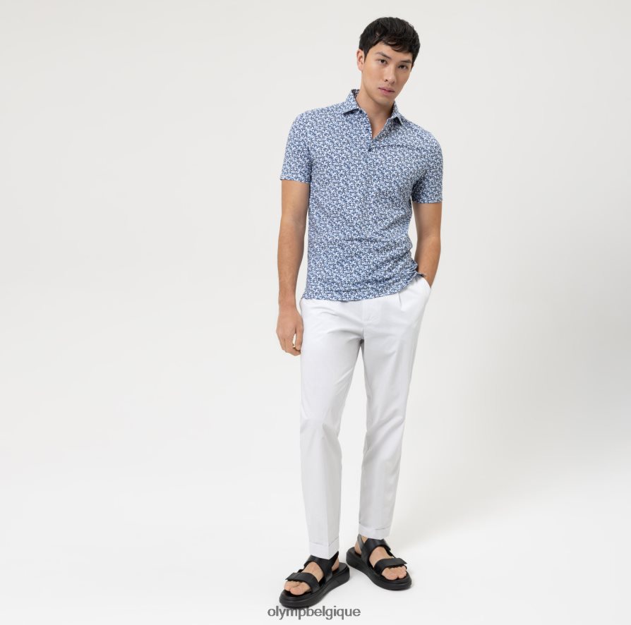 OLYMP FL8P6V739 vêtements niveau cinq 24/7 body fit, chemise business, kent, naturel