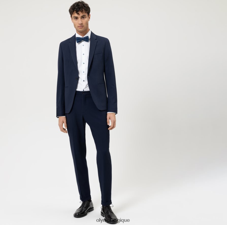 OLYMP FL8P6V890 vêtements niveau cinq 24/7 body fit, chemise d'affaires, manches longues extra longues, kent moderne, blanc