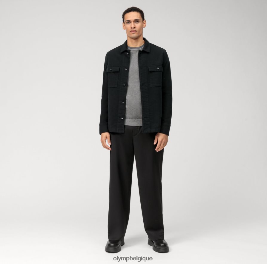 OLYMP FL8P6V1766 vêtements pull en tricot décontracté, pierre