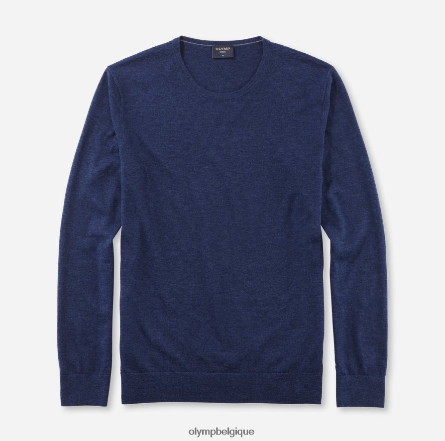 OLYMP FL8P6V1826 vêtements pull en tricot décontracté, royal