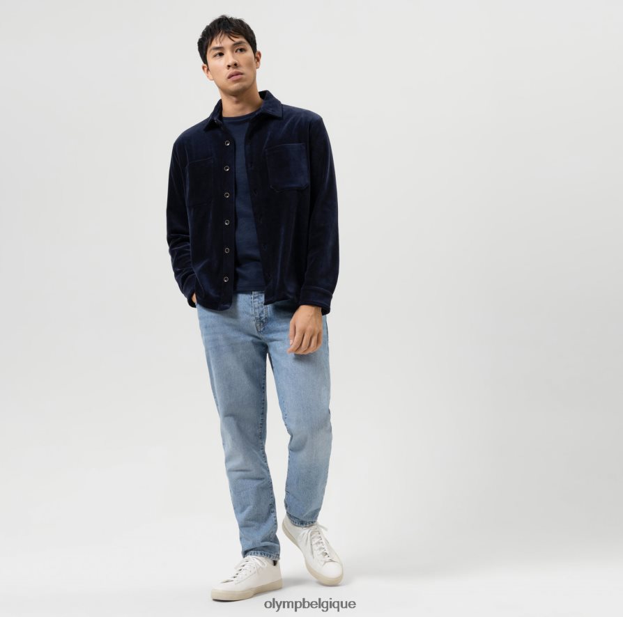 OLYMP FL8P6V1948 vêtements surchemise sweat niveau cinq, marine