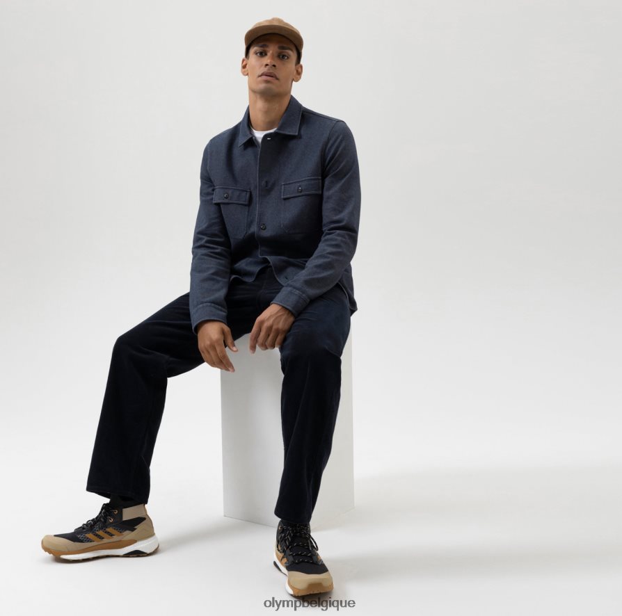 OLYMP FL8P6V1978 vêtements surchemise sweat niveau cinq, marine