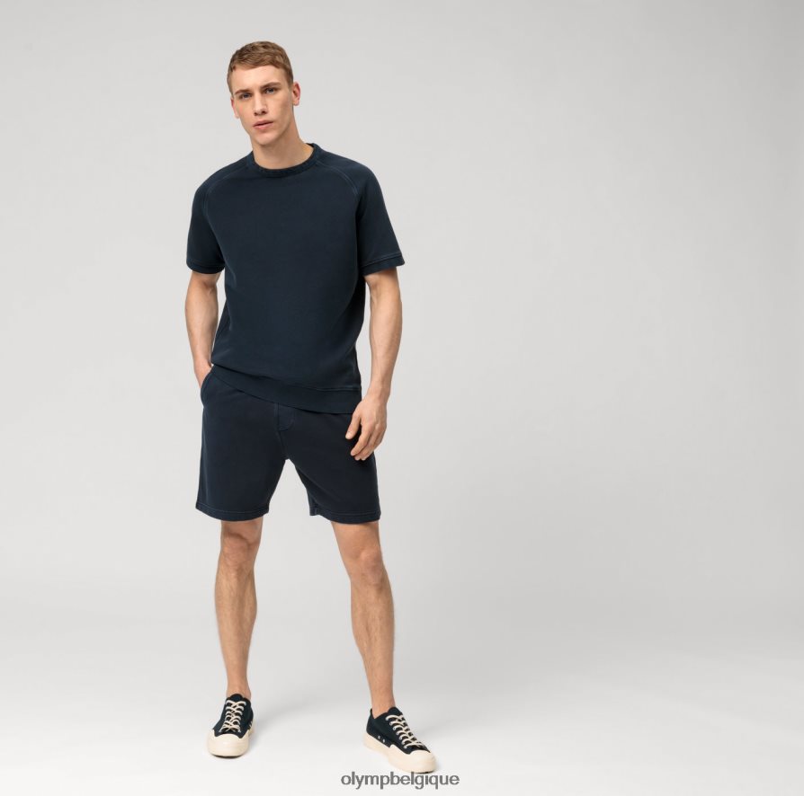 OLYMP FL8P6V2011 vêtements sweat coupe moderne, t-shirt, marine