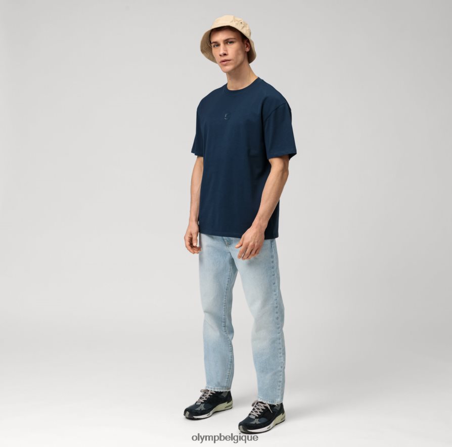 OLYMP FL8P6V2041 vêtements t-shirt décontracté, marine