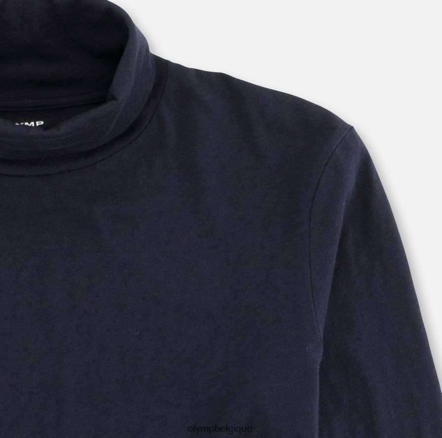 OLYMP FL8P6V2056 vêtements coupe body décontractée niveau cinq, t-shirt, marine