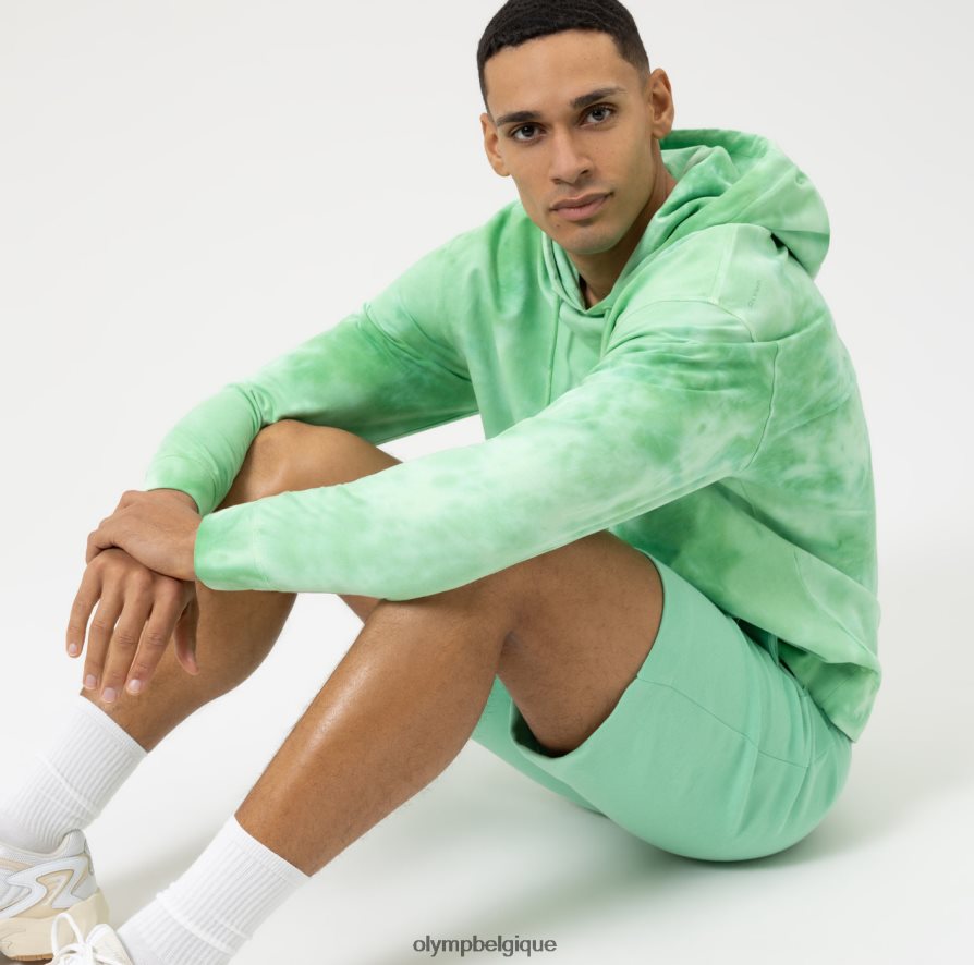 OLYMP FL8P6V1903 vêtements niveau cinq sweat body fit, sweat-shirt, vert clair