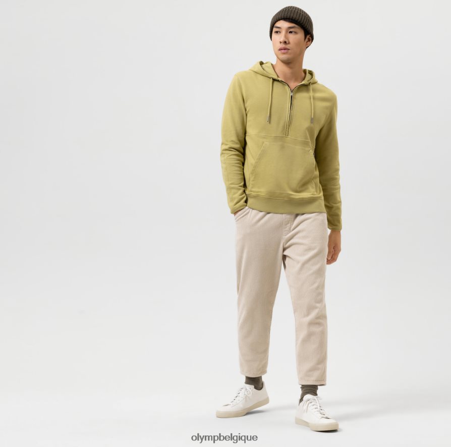 OLYMP FL8P6V1904 vêtements sweat coupe moderne, sweat-shirt, citron vert