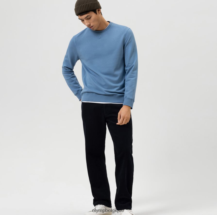 OLYMP FL8P6V1913 vêtements sweat coupe moderne, bleu fumée