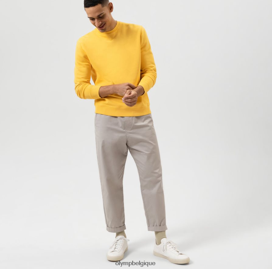 OLYMP FL8P6V1915 vêtements sweat coupe moderne, jaune