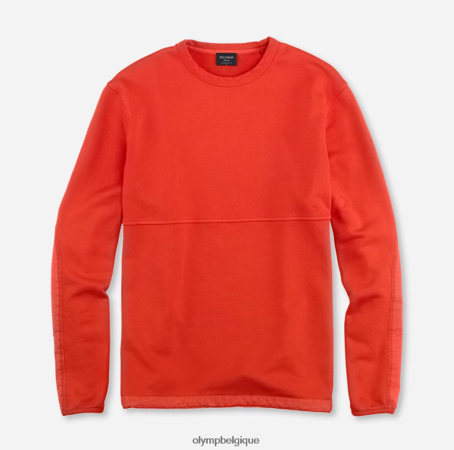 OLYMP FL8P6V1924 vêtements sweat coupe moderne, rouge
