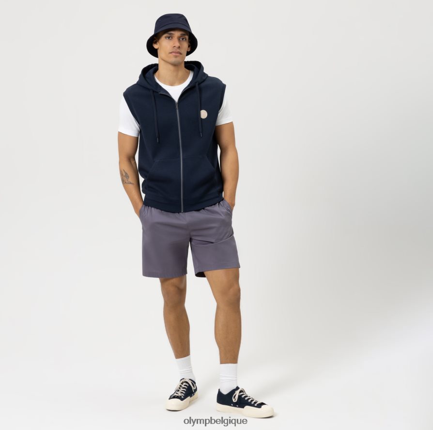 OLYMP FL8P6V2186 vêtements sweat coupe moderne, gilet, marine