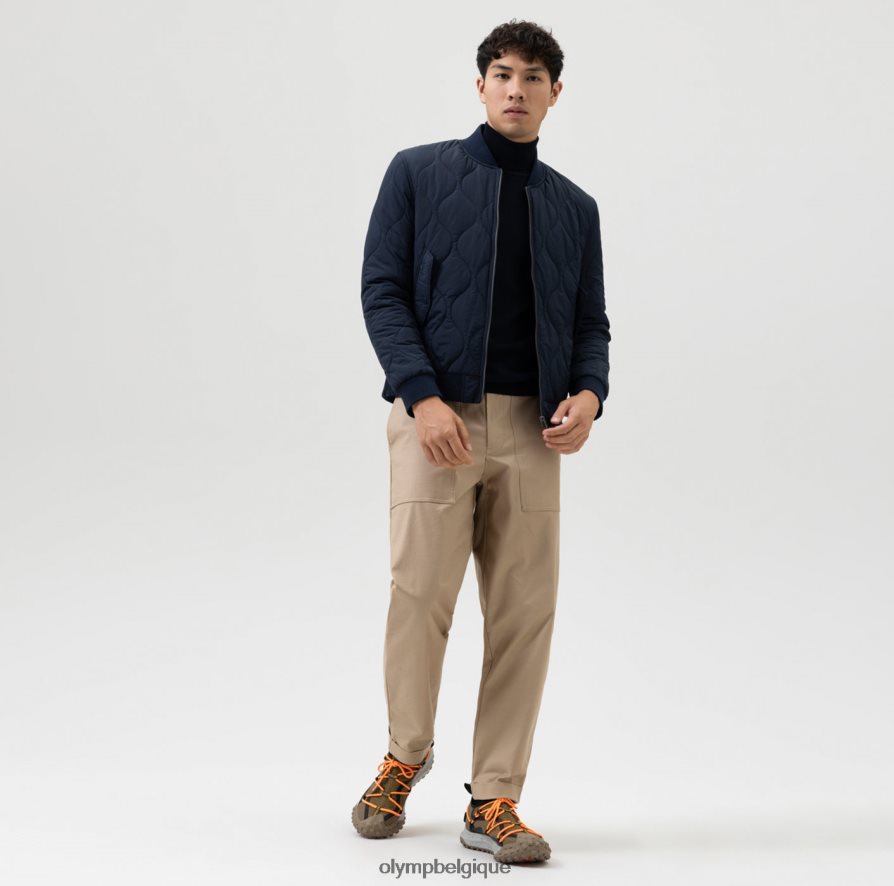 OLYMP FL8P6V2190 vêtements niveau cinq sweat body fit, veste, marine