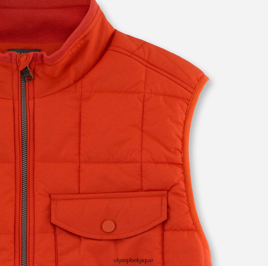 OLYMP FL8P6V2191 vêtements sweat coupe moderne, gilet, rouge